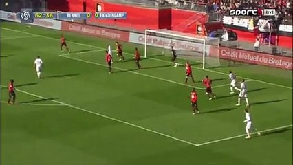 Mustapha Diallo 0-1 goal Line Technology Goal - Rennes 0 - 1 Guingamp 17.04.2016