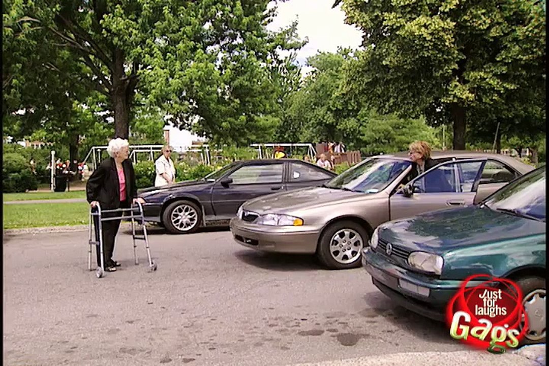 Grandma traffic jam prank