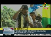 Evo Morales se solidariza con Ecuador tras terremoto