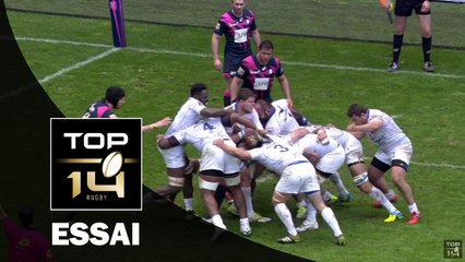 TOP 14 – Stade Français - Montpellier : 20-26 Essai Mickaël IVALDI (MON) – J21 – Saison 2015-2016