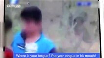 Footage: Boys forced to kiss on tape in bullying scandal