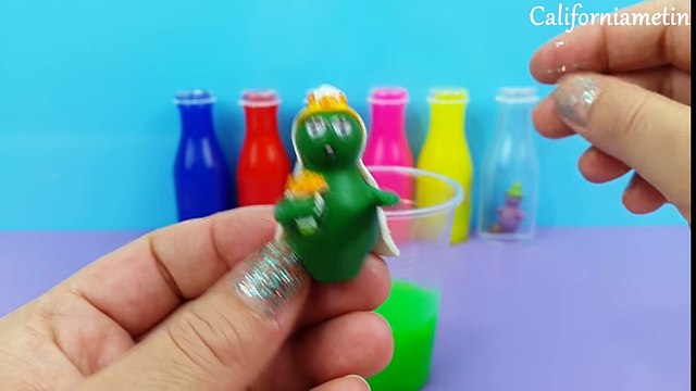 Clay Slime Surprise Spider Man SpongeBob Hello Kitty Mickey Mouse Barbapapa Minions