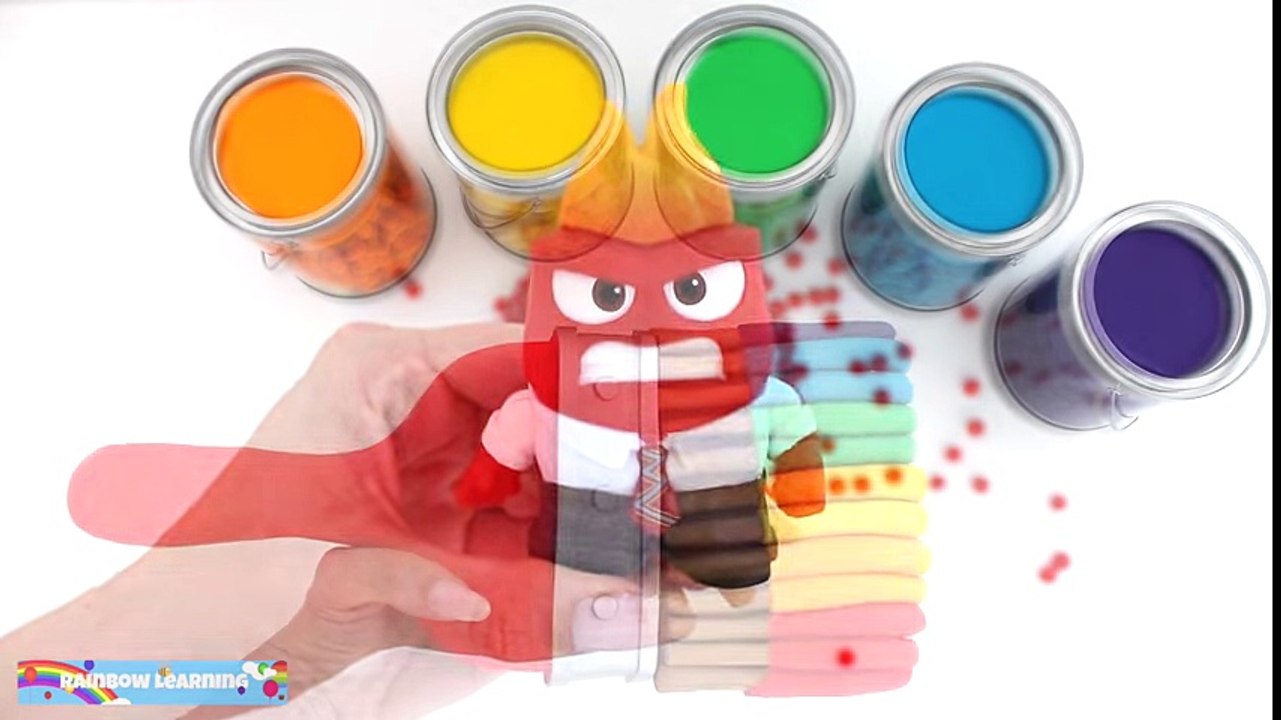 Learn Colors with Play Doh Peppa Pig Frozen MLP Inside Out RainbowLearning
