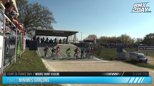 Finales Minimes Garçons CDF Mours 2016 Samedi