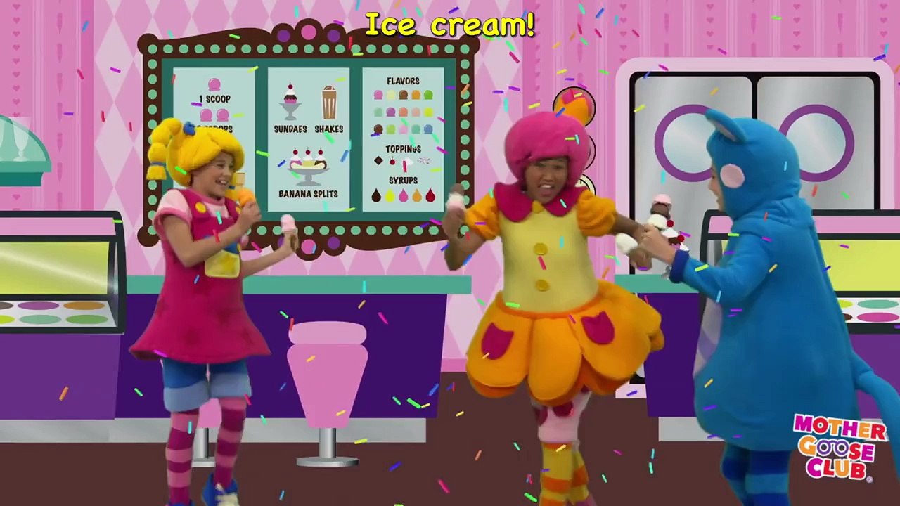 Ice Cream Song and More | Nursery Rhymes from Mother Goose Club!