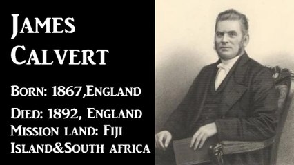 45 James Calvert Missionary Short Biography - Tamil