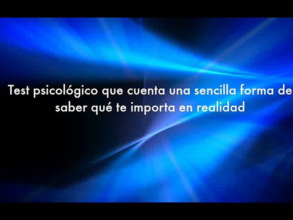 Test Psicologico.