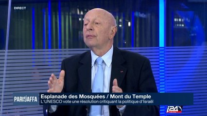 Vote de l'Unesco sur l'esplanade du temple "Un vote négationniste, antisémite", Avi Pazner