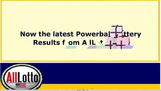 Powerball Lottery Drawing Results for January 30, 2013