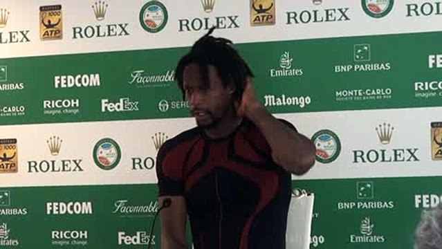 ATP - Monte-Carlo Rolex Masters 2016 - Gaël Monfils : J'ai l'impression d'avoir joué une belle finale