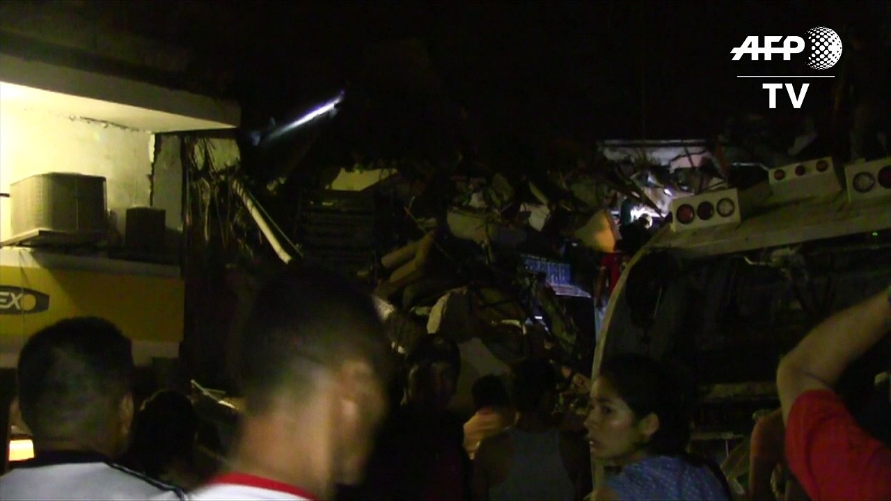 Ecuador: Manta schwer von Erdbeben getroffen