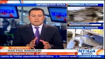 La situación es devastadora: dice corresponsal de NTN24 en Pedernales, una de las ciudades más afectadas tras sismo en Ecuador