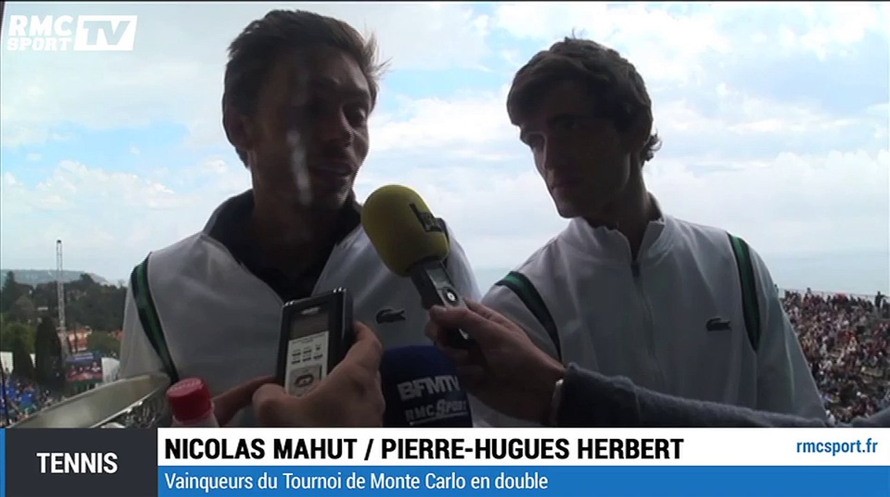 Monte-Carlo: trois à la suite pour Mahut et Herbert en double
