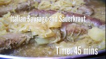 Italian Sausage and Sauerkraut Recipe