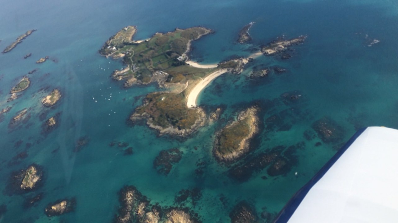 Une promenade aérienne, de Granville au Mont Saint Michel