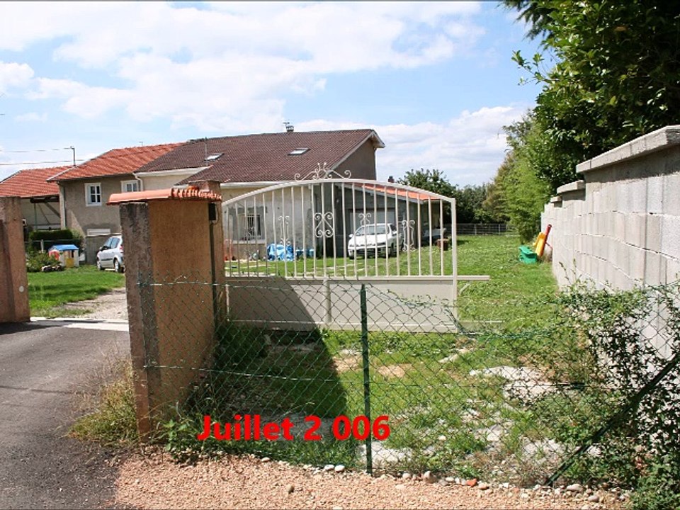 Evolution maison 2006-2016