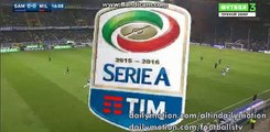 Mario Balotelli Fantastic Goal HD - Sampdoria 0-1 AC Milan - Serie A - 17/04/2016