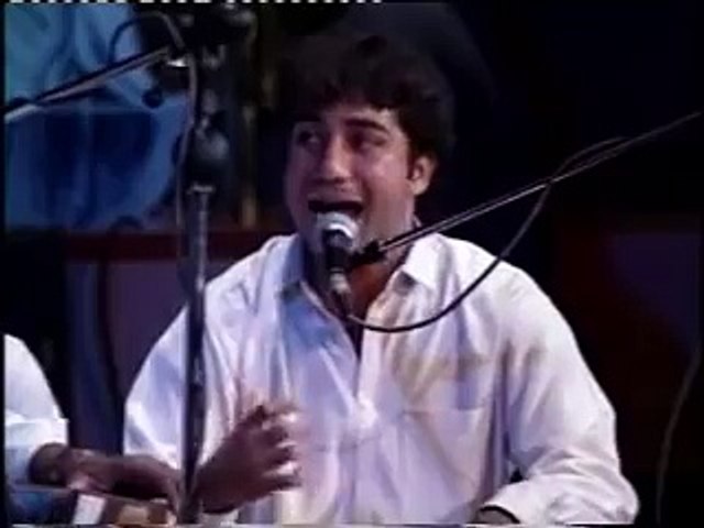 rahat fateh ali khan with nusrat fateh ali khan