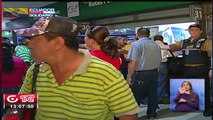 Operación normal en la Terminal Terrestre de Guayaquil