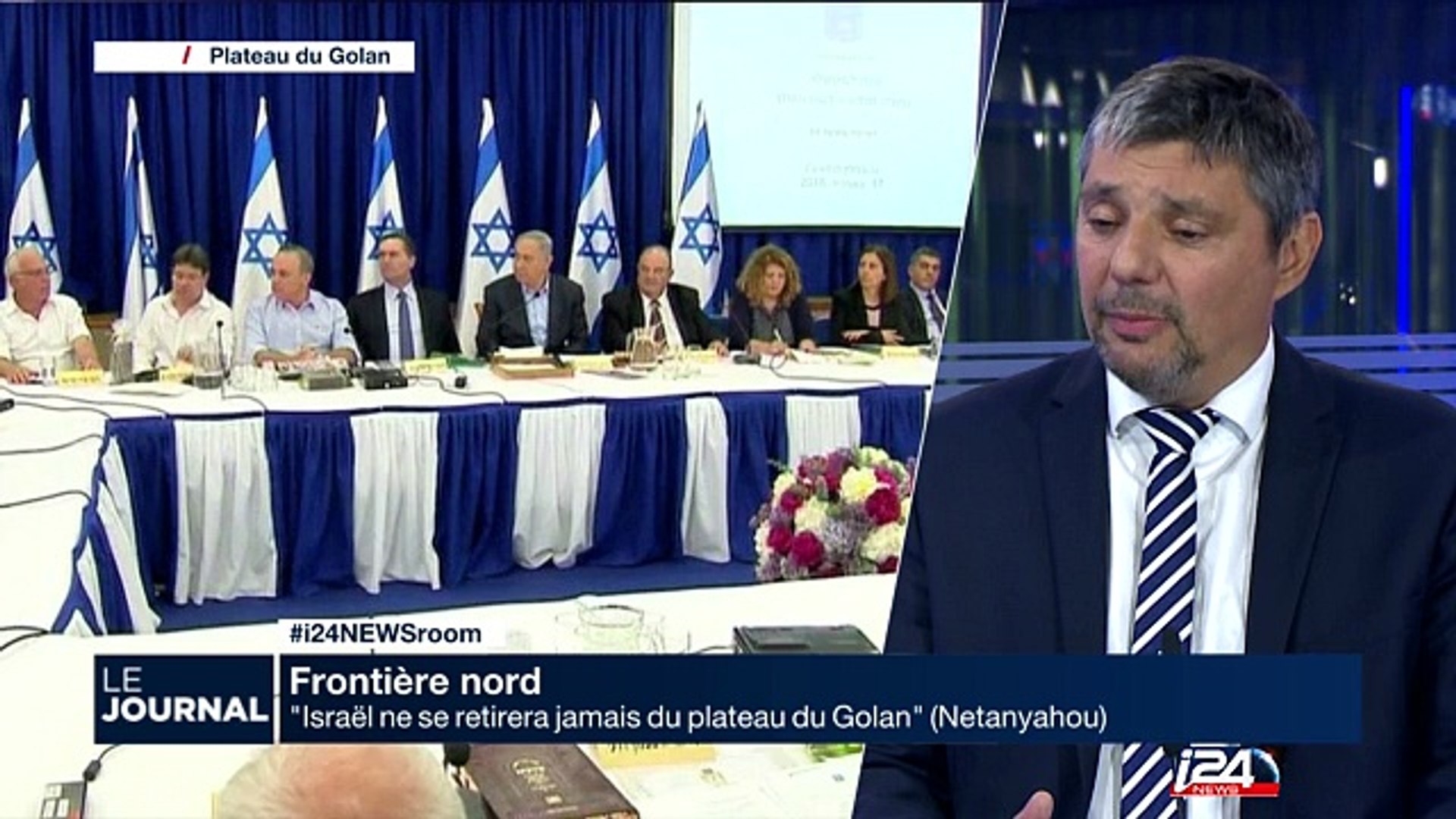 Le Débat: la souveraineté israélienne sur le plateau du Golan
