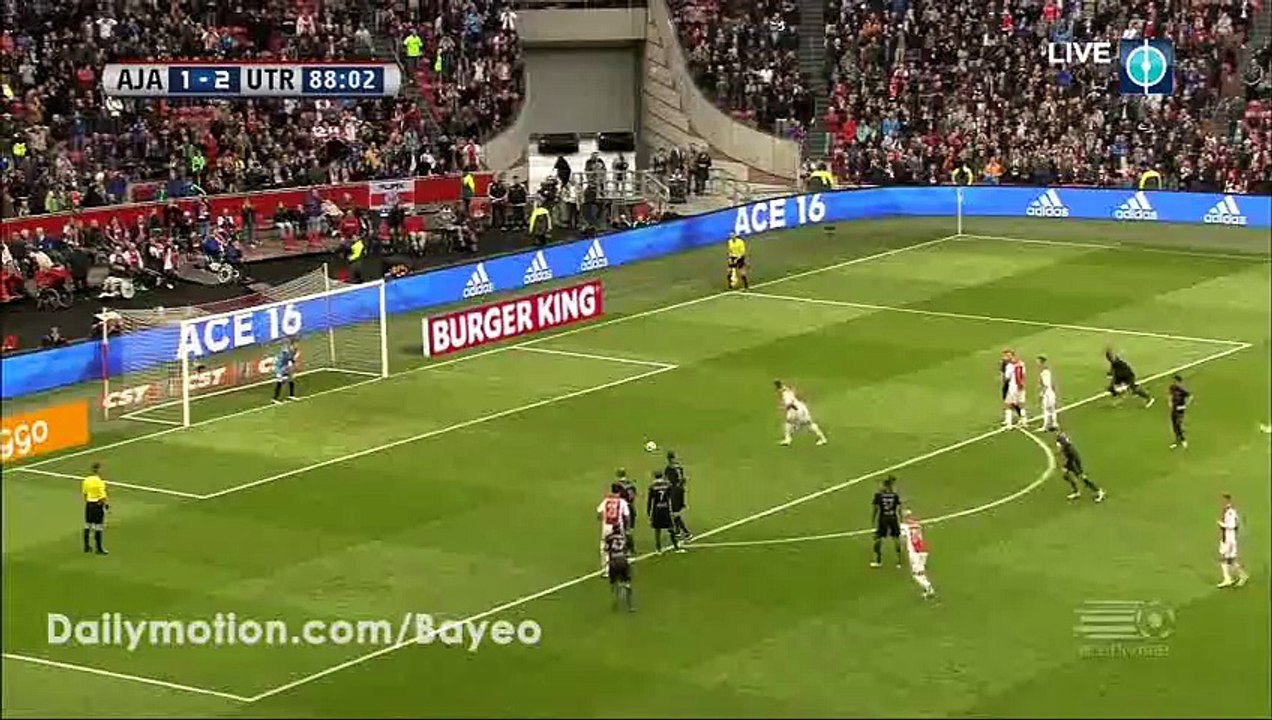 Arkadiusz Milik Goal HD - Ajax Amsterdam 2-2 Utrecht - 17-04-2016