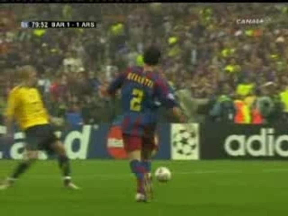 2006-05-17 goles barça final champions fc barcelona-arsenal
