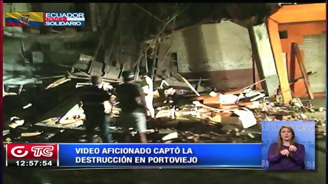 Imagenes de redes sociales sobre los estragos causados terremoto