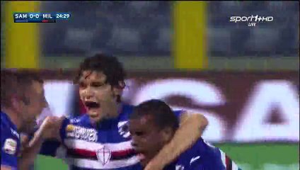 Dodo Goal Annulled HD - Sampdoria 1-0 AC Milan - 17-04-2016