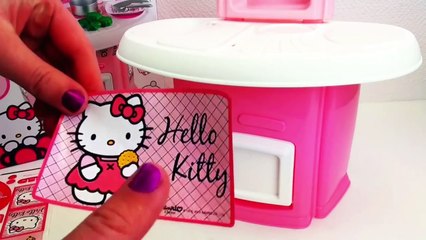 Cuisine Hello Kitty | avec évier, four, assaisonnements, vaisselle | Hello Kitty | Démo