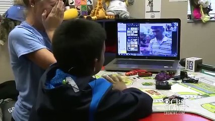 When You See This 7 Year-Old Hear His Mommy for the First Time, You'll Cry!
