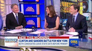 Bernie Sanders, Hillary Clinton Keep Campaigning in NY