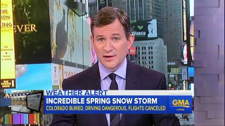 Snowstorm Blasts Colorado