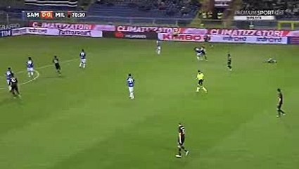 Carlos Bacca Goal HD - Sampdoria 0-1 AC Milan - 17-04-2016