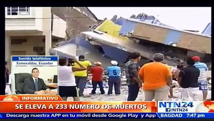 Video herunterladen: “No tenemos reporte de víctimas mortales”: Alcalde de Esmeraldas, ciudad afectada por sismo en Ecuador