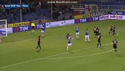 CARLOS BACCA GOAL VS SAMPDORIA   (1:0)  17.04.2016