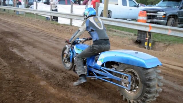 Top Fuel Motorcycle Dirt Drag Racing