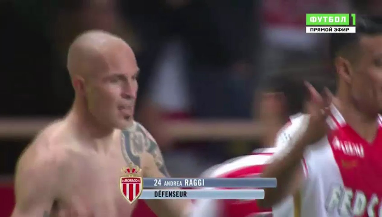 Andrea RAGGI Goal Monaco 2-0 Marseille 17.04.2016