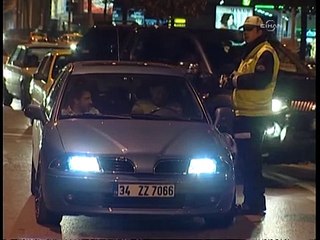 Alkollü araç kullanan sürücü yandı!