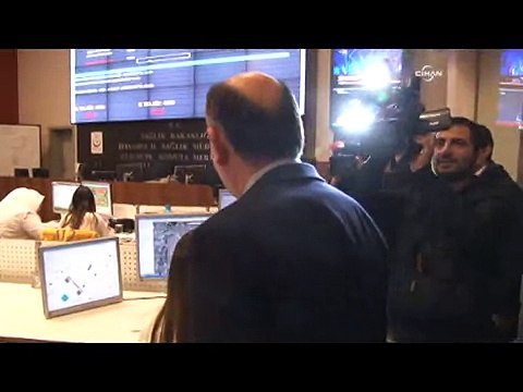 Bakan Müezzinoğlu, 112 çalışanlarının yeni yılını kutladı