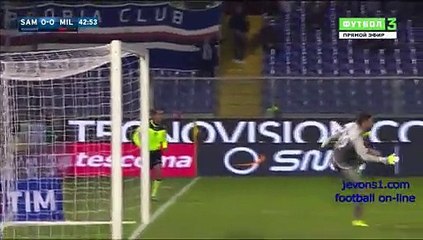 Highlights HD - Sampdoria	0-1	AC Milan 17.04.2016