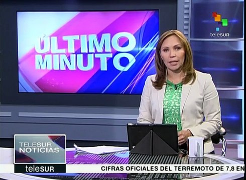 Acordonan autoridades ecuatorianas zonas afectadas por sismo