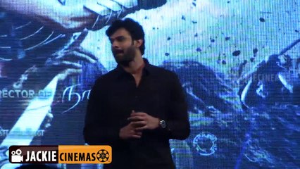 Bahubali Prabhas Speaks about Director Raja Mouli|Bahubali Movie in Tamil Press meet