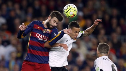 Piqué i Busquets valoren la derrota contra el València
