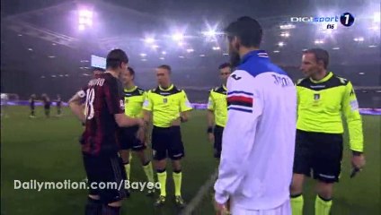 All Goals & Highlights HD - Sampdoria 0-1 AC Milan - 17-04-2016