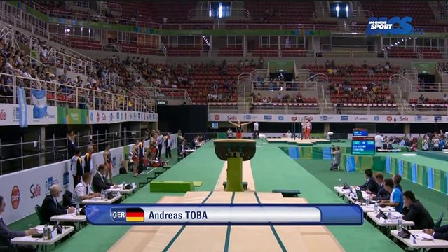 Andreas TOBA (GER) VT - Rio Test Event 2016 TF/Qual