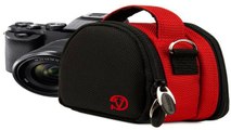 VanGoddy Compact Mini Laurel RED Camera Pouch Cover Bag fits Kodak PIXPRO F