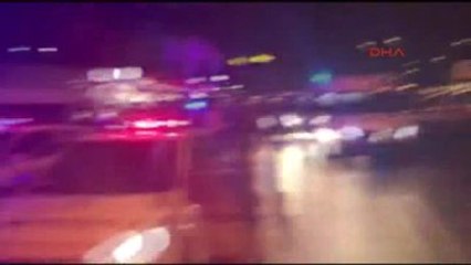 Düğünden Dönen Konvoydaki Servis Aracı Takla Attı