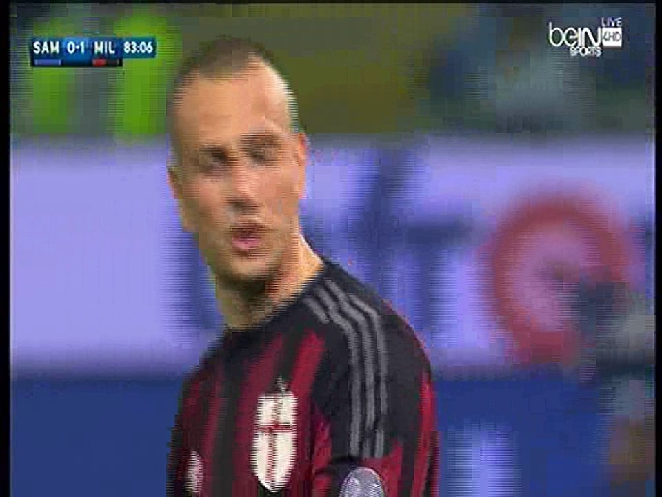 المعلق حفيظ دراجي يتحدث عن أسبوع مبادرة سيف ذا دريم في الليجا الايطالي من مباراة سامبدوريا و ميلان