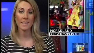 Pop star visits McFarland Christmas parade