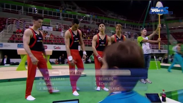 Casimir SCHMIDT (NED) FX - Rio Test Event 2016 TF/Qual